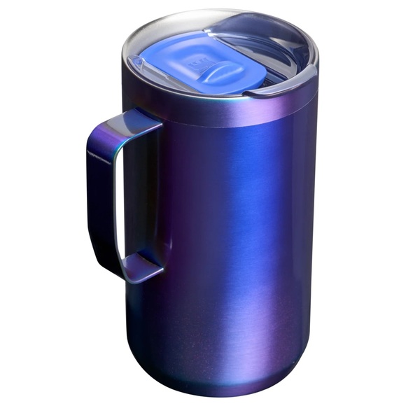 STANLEY 1913 The Dream Weaver Stay-Hot Camp Mug | 24 OZ Blue Shine - Picture 2 of 3